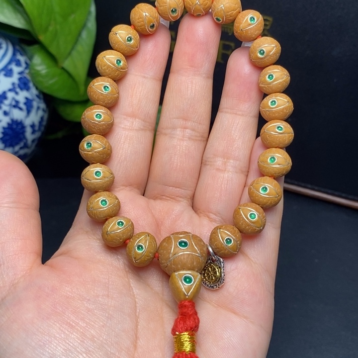 凤眼菩提手串尼泊尔