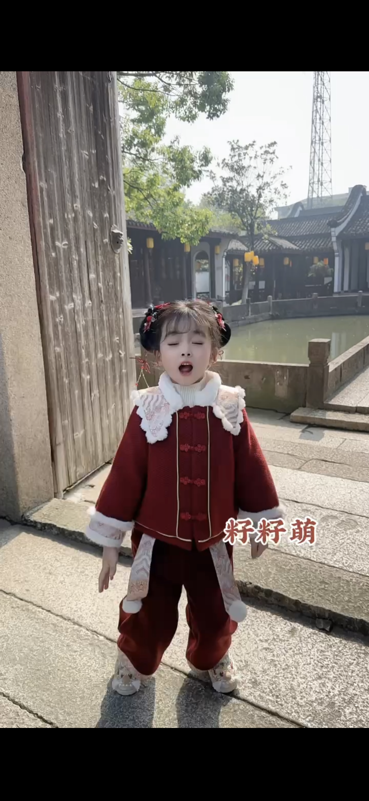 国风套装汉服新款童装