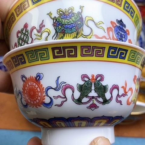 景德镇陶瓷藏式茶碗