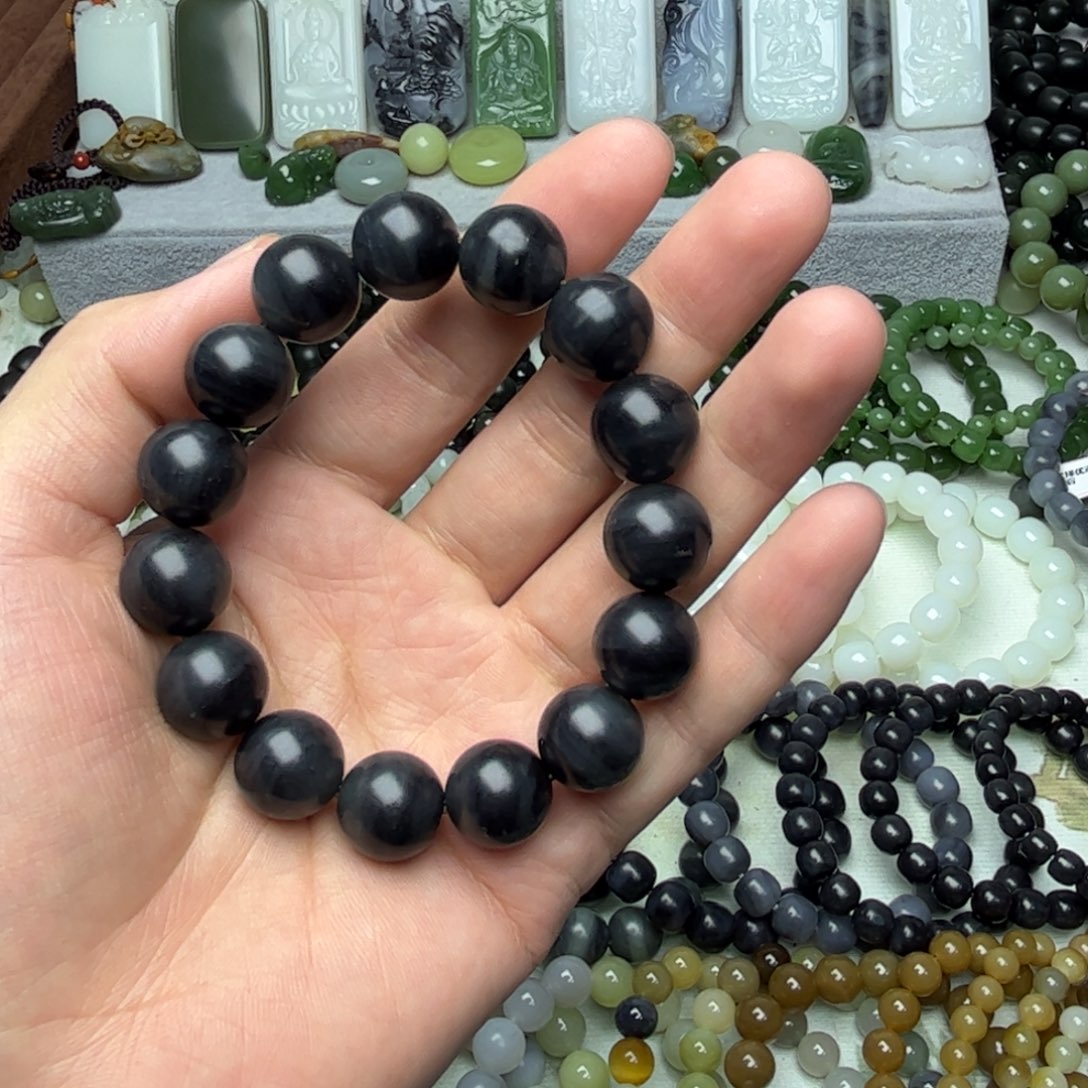 和田玉（子料）未镶嵌手链