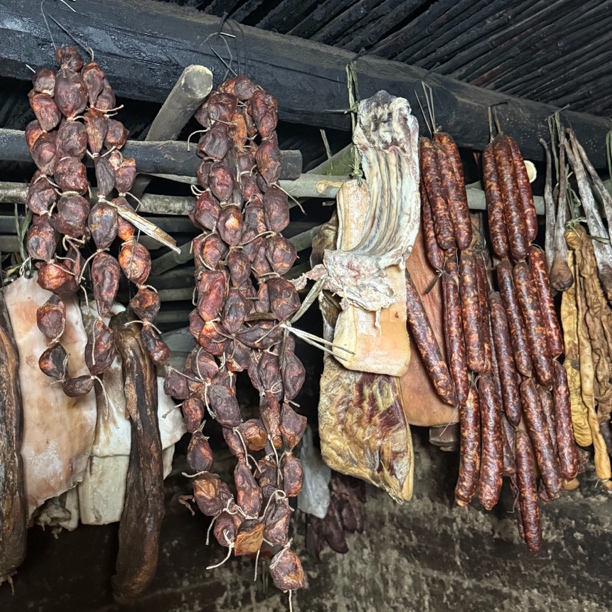 农家麻辣香肠 排骨香肠小时候的味道