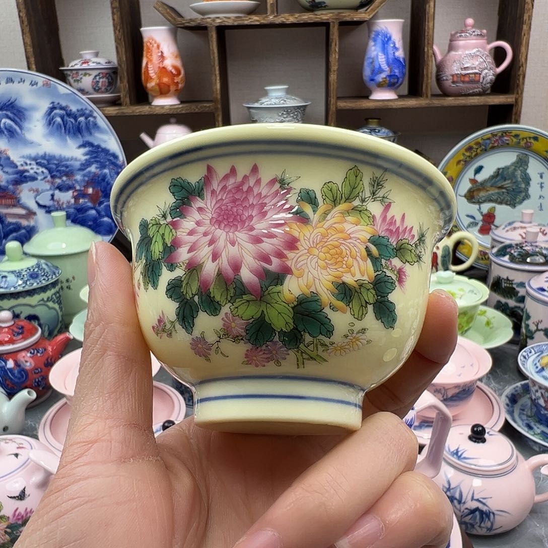 陶摆件景德镇陶瓷567老厂瓷7