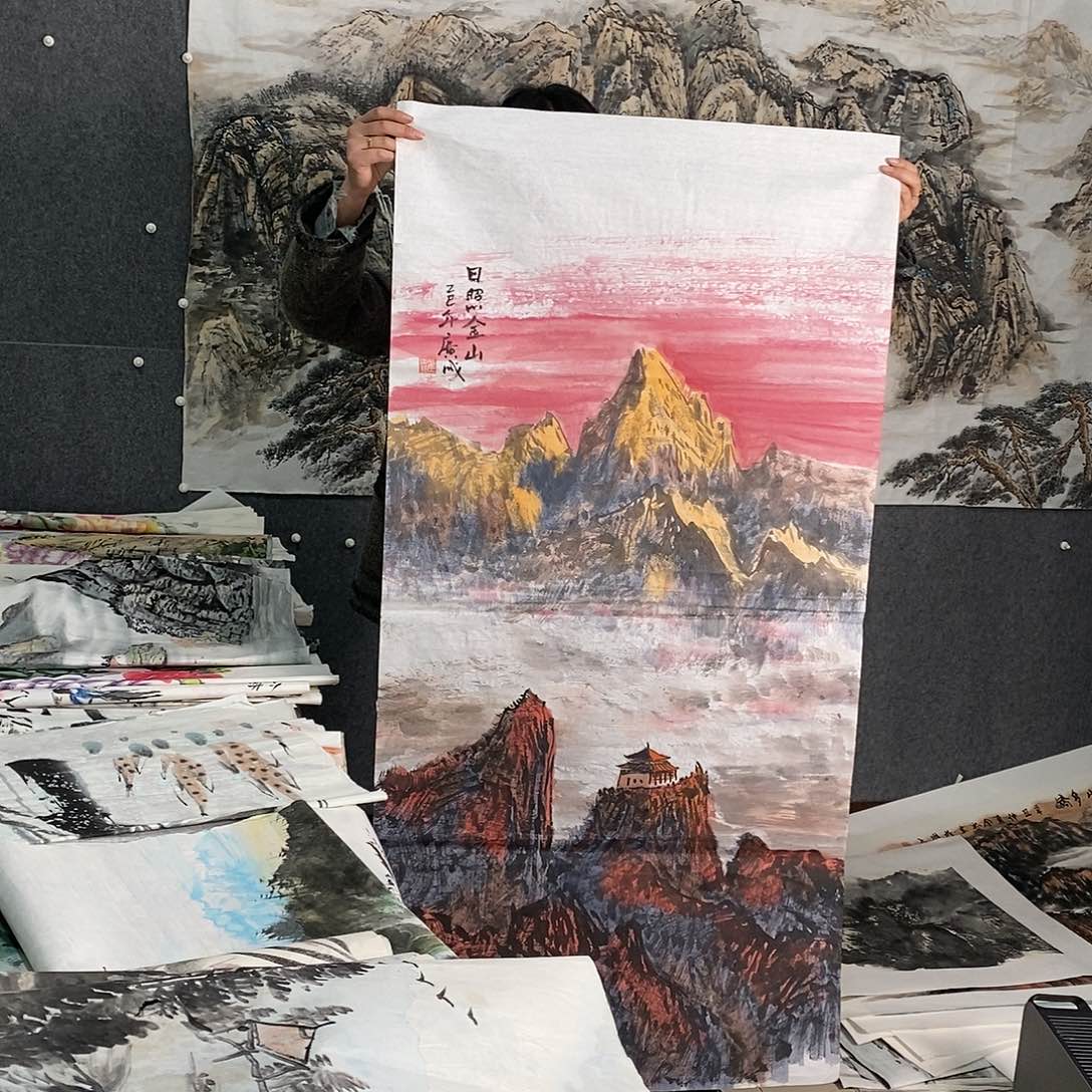 国画手写手绘国画作品105