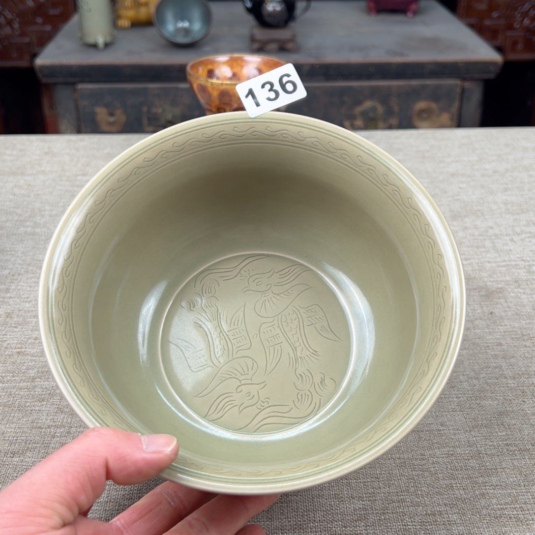 瓷片正能量陶瓷艺术品