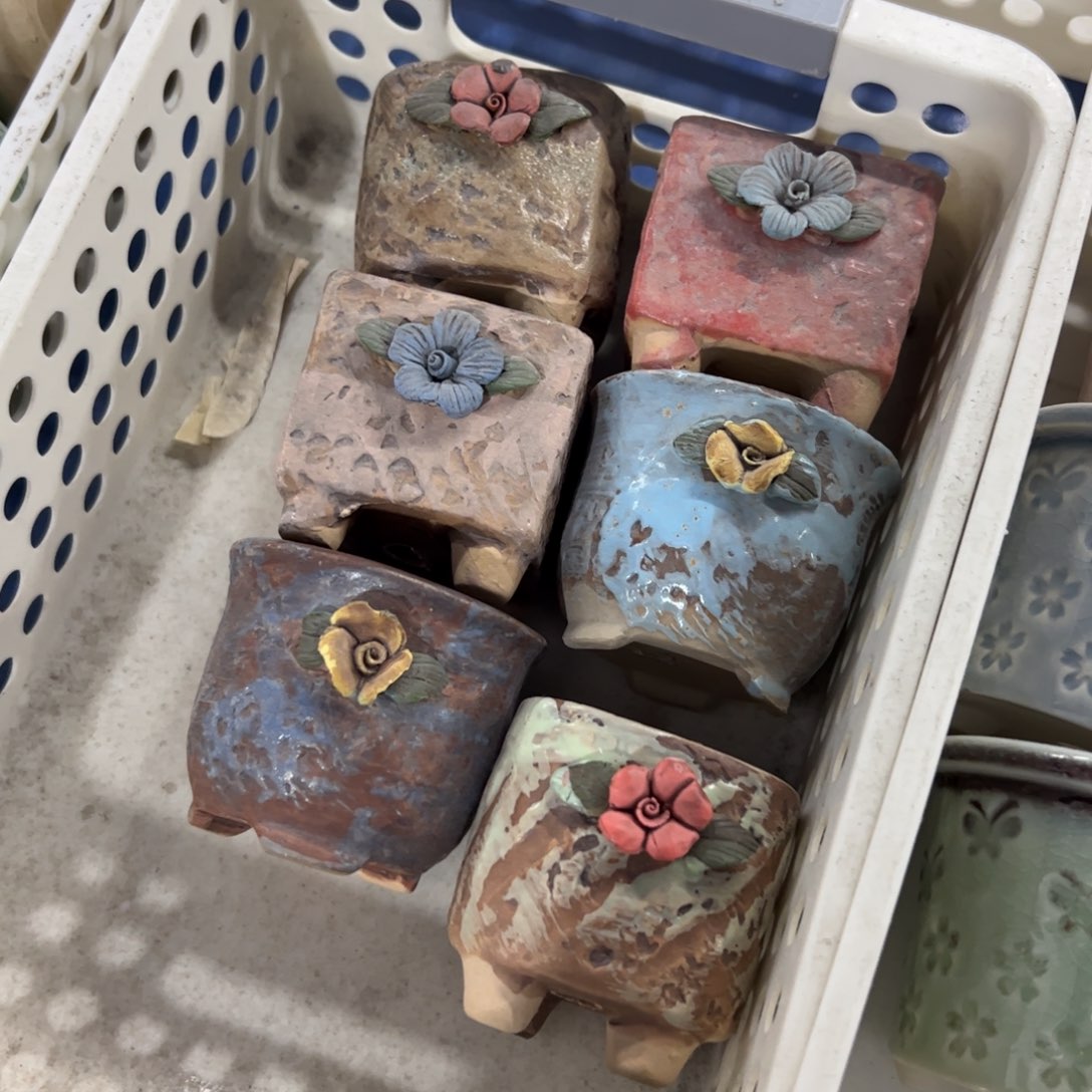 陶瓷多肉小花盆@@43