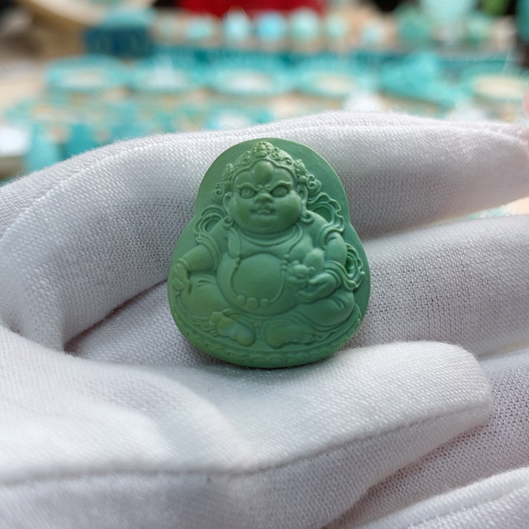 绿松石珠宝奇石未镶嵌