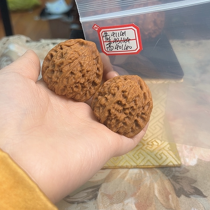 文玩核桃把件赵喜满南将石