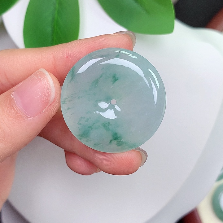 颈饰未镶嵌翡翠31.7-5.5mm