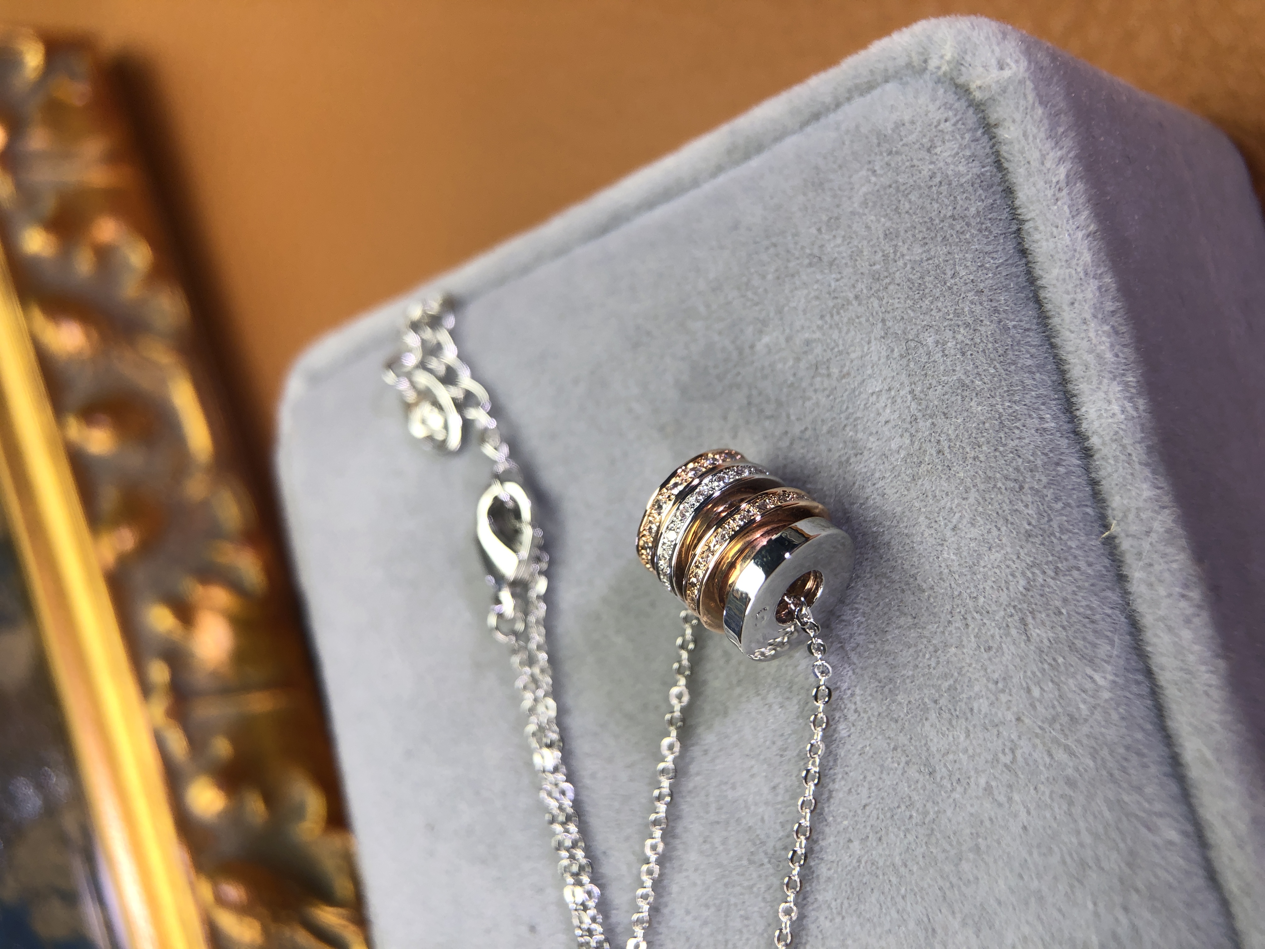 铜合金项链 C9353 FR★【拼色星辰】轻奢女款项链