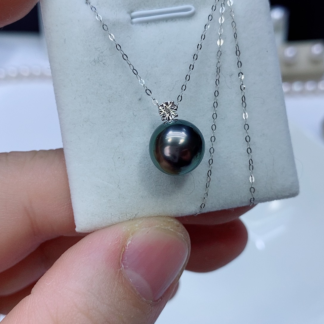 海水珍珠颈饰18K金镶嵌