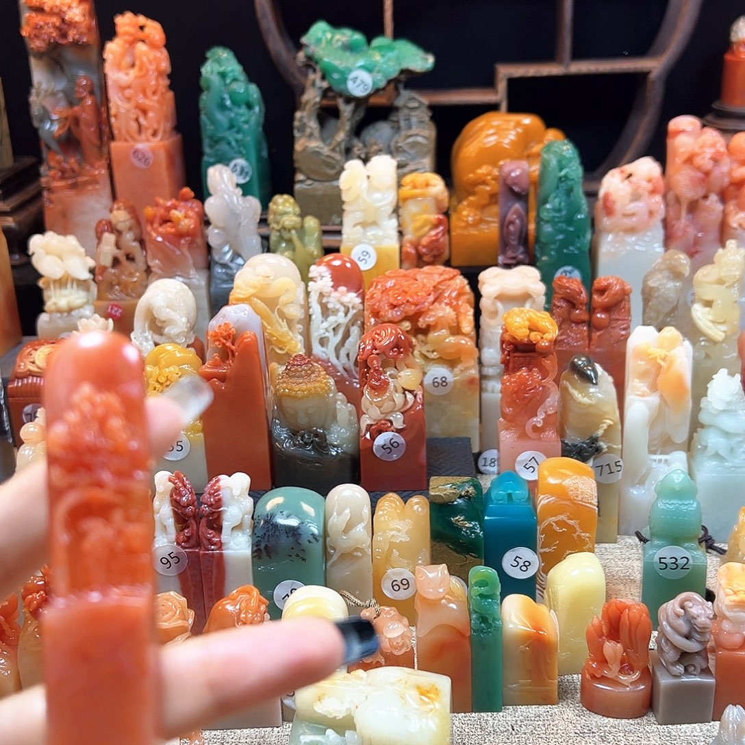 印石寿山石寿山石雕刻