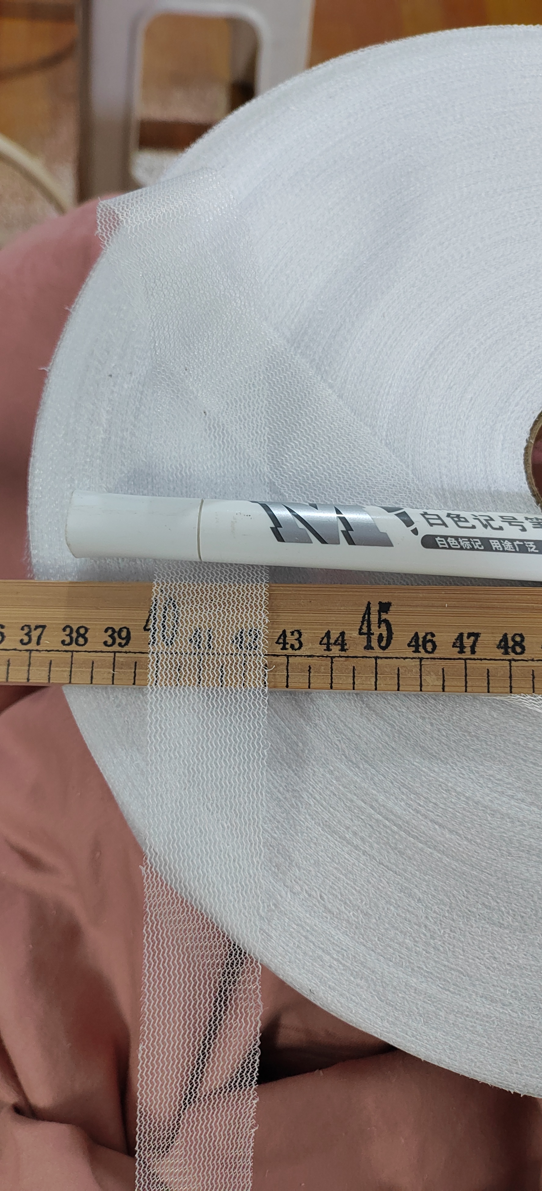 羽绒被壳网纱立衬一卷200米