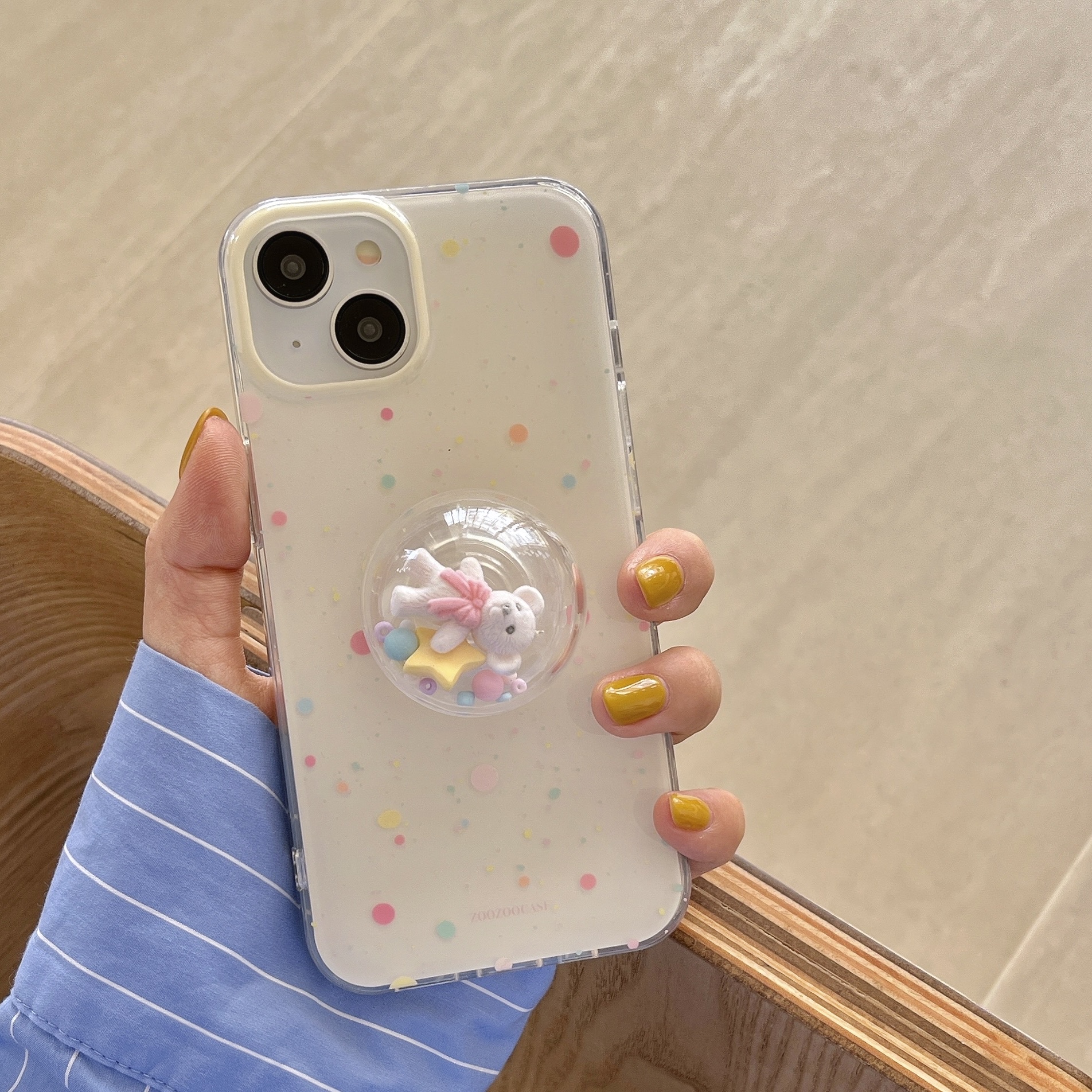 isn少女课外摇摇乐小白熊