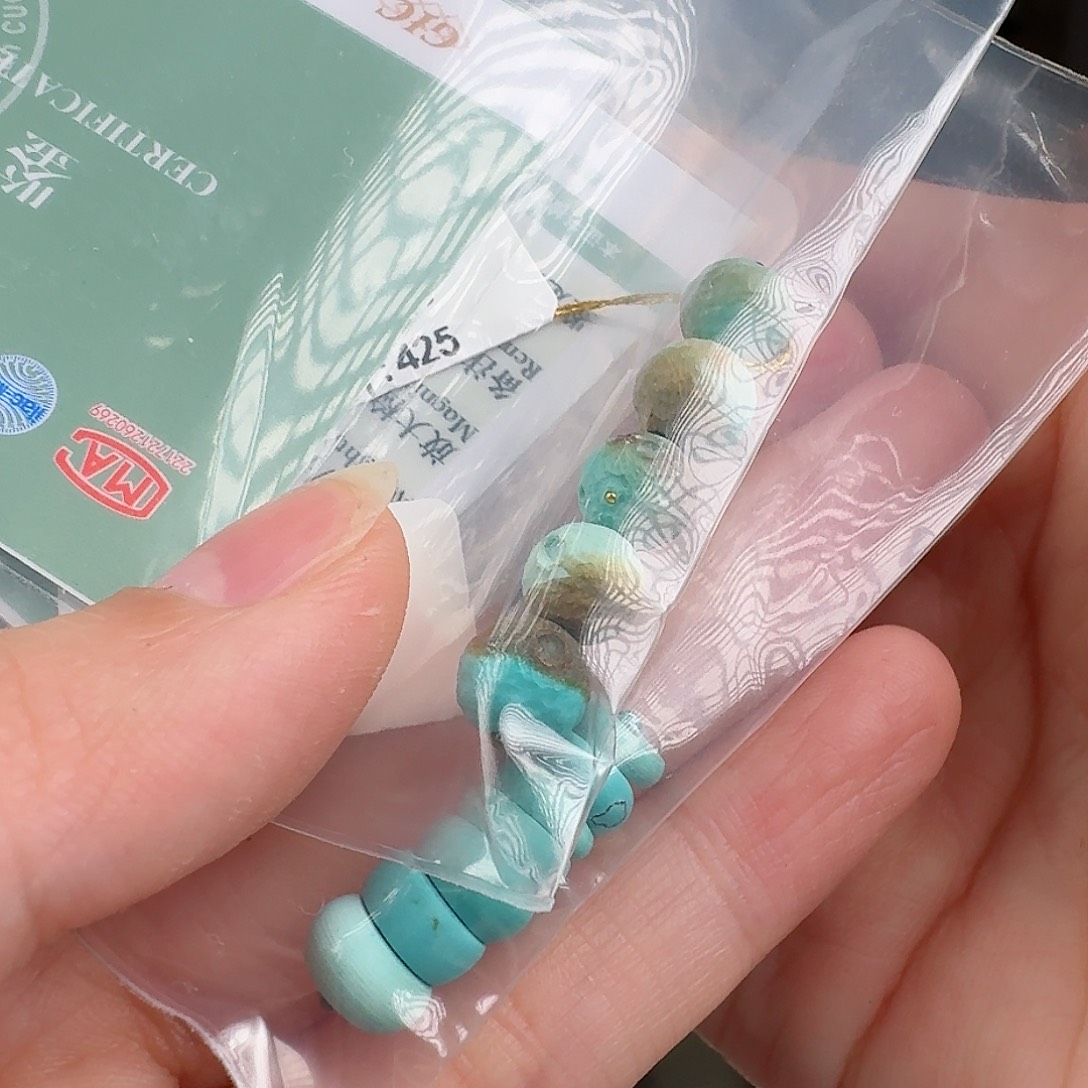 绿松石珠宝奇石未镶嵌