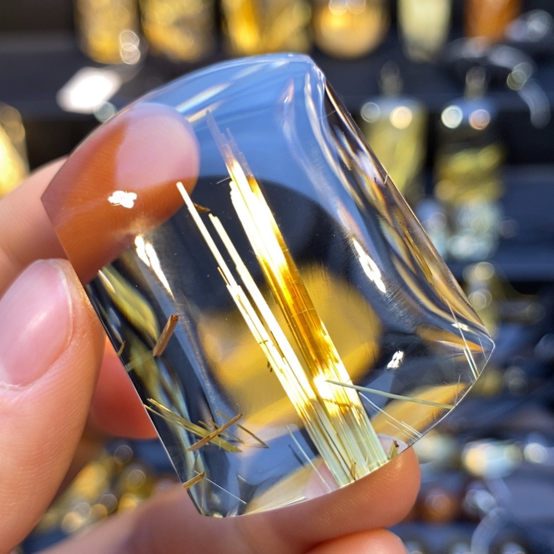 颈饰水晶未镶嵌钛晶无事牌