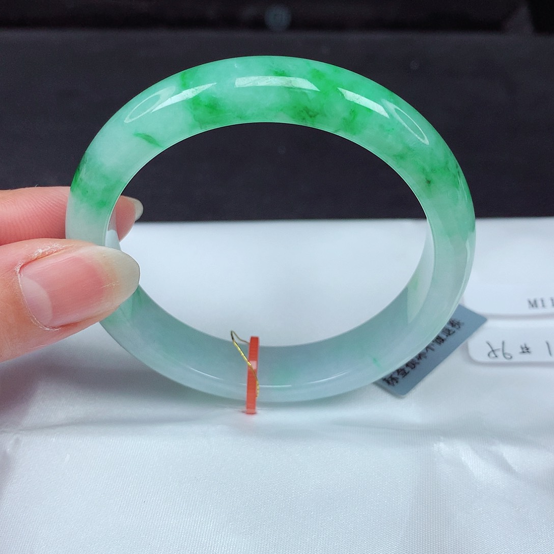 未镶嵌手镯翡翠56圈064