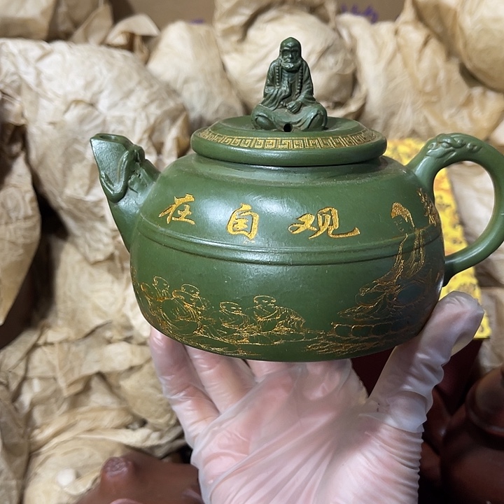 茶壶紫砂大家都喜欢的一把紫砂壶。