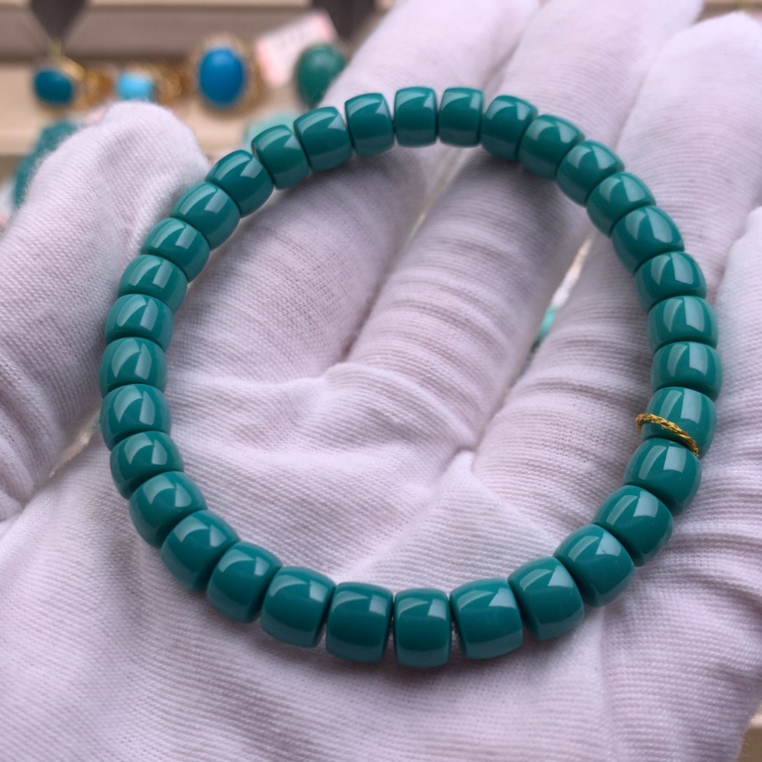 未镶嵌绿松石珠宝奇石