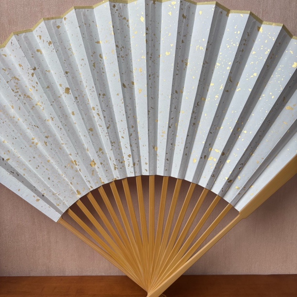 郑立刚纯手工玉竹折扇