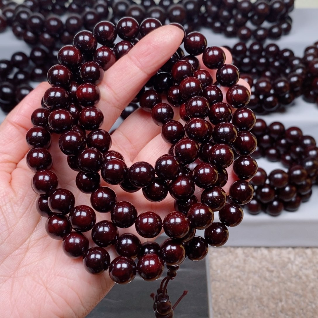 檀香紫檀（小叶紫檀）左**己1.0*108