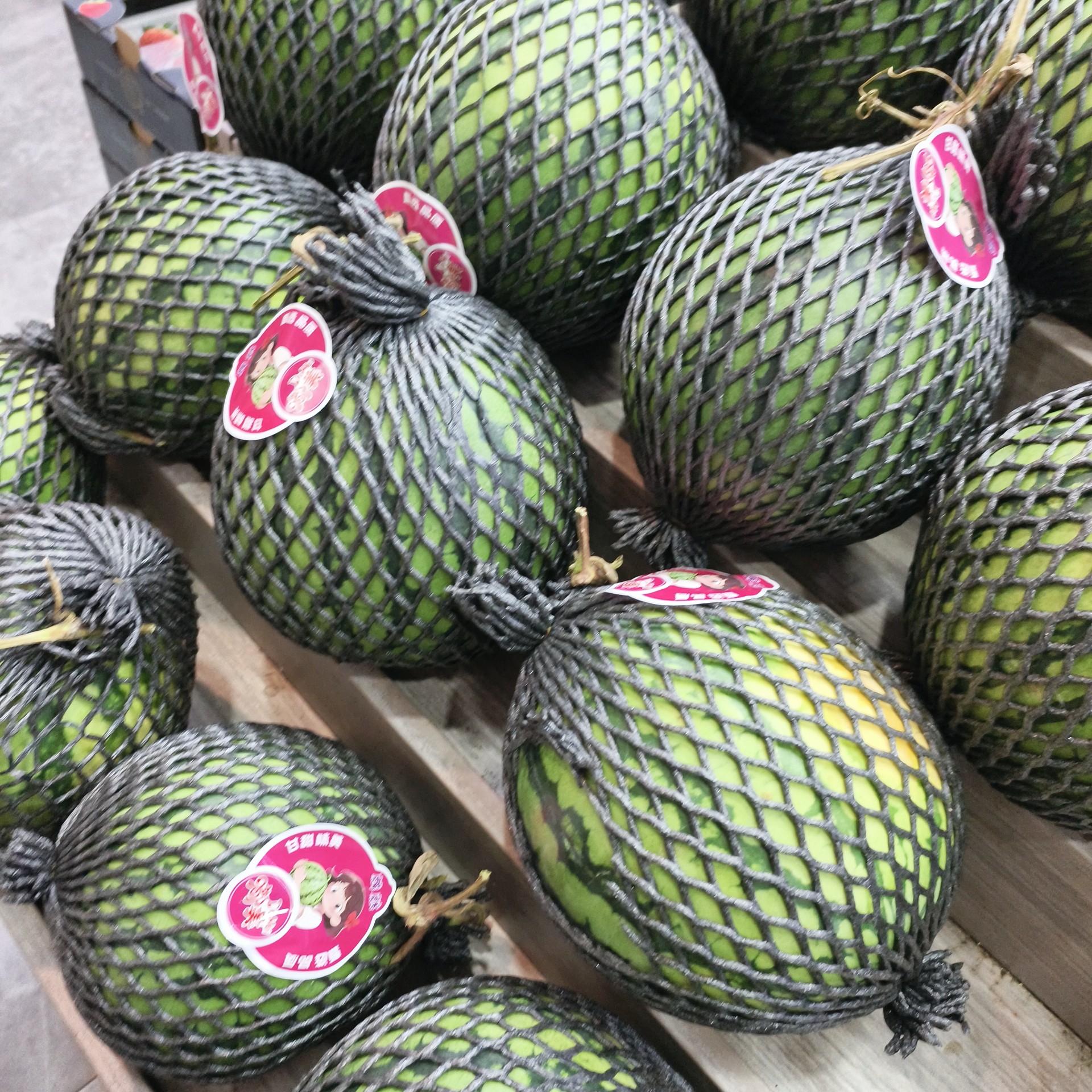 嘟美麒麟西瓜 一枚整果6.5-7.5斤左右