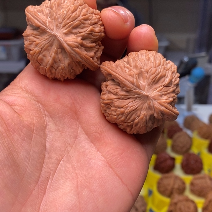 吊坠文玩核桃文玩核桃磨盘40～歪磨