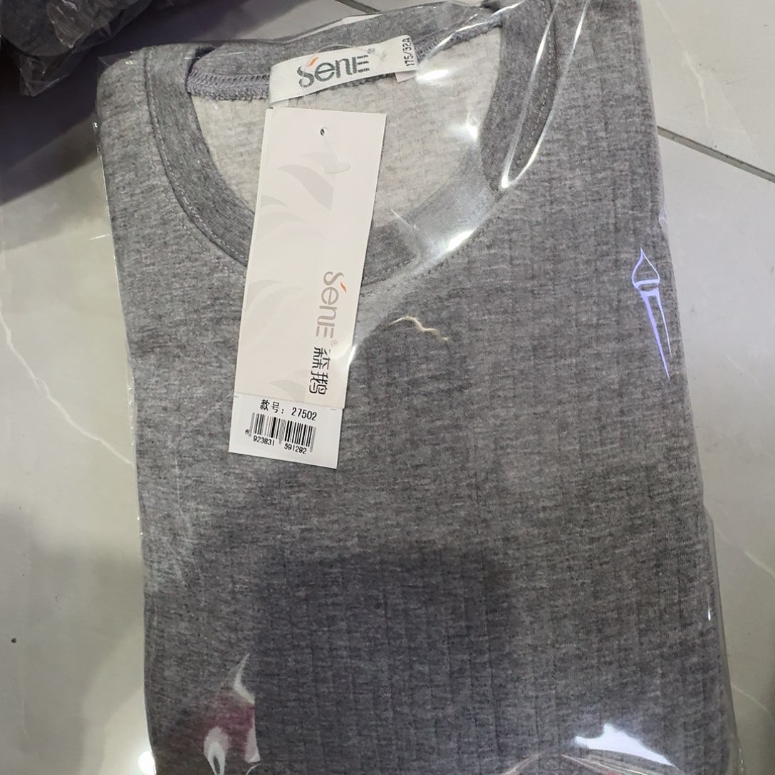 三保暖麻灰男士27502 175