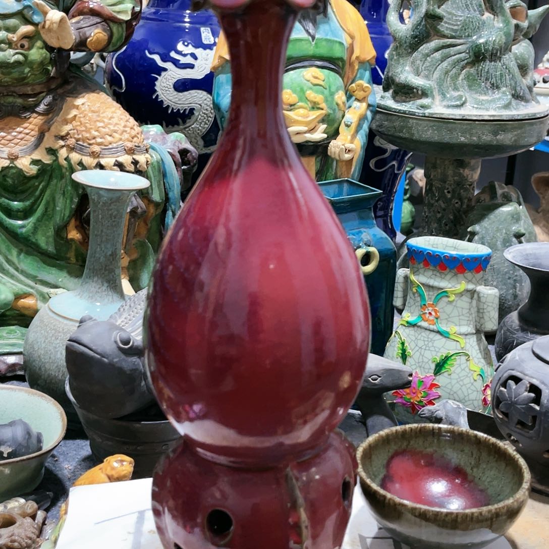 瓦当摆件摆件茶桌茶台陶瓷