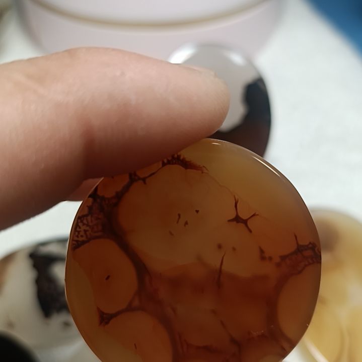 玛瑙/玉髓未镶嵌吊坠(不含链)