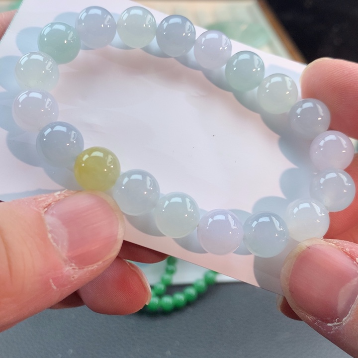 翡翠未镶嵌手链买断