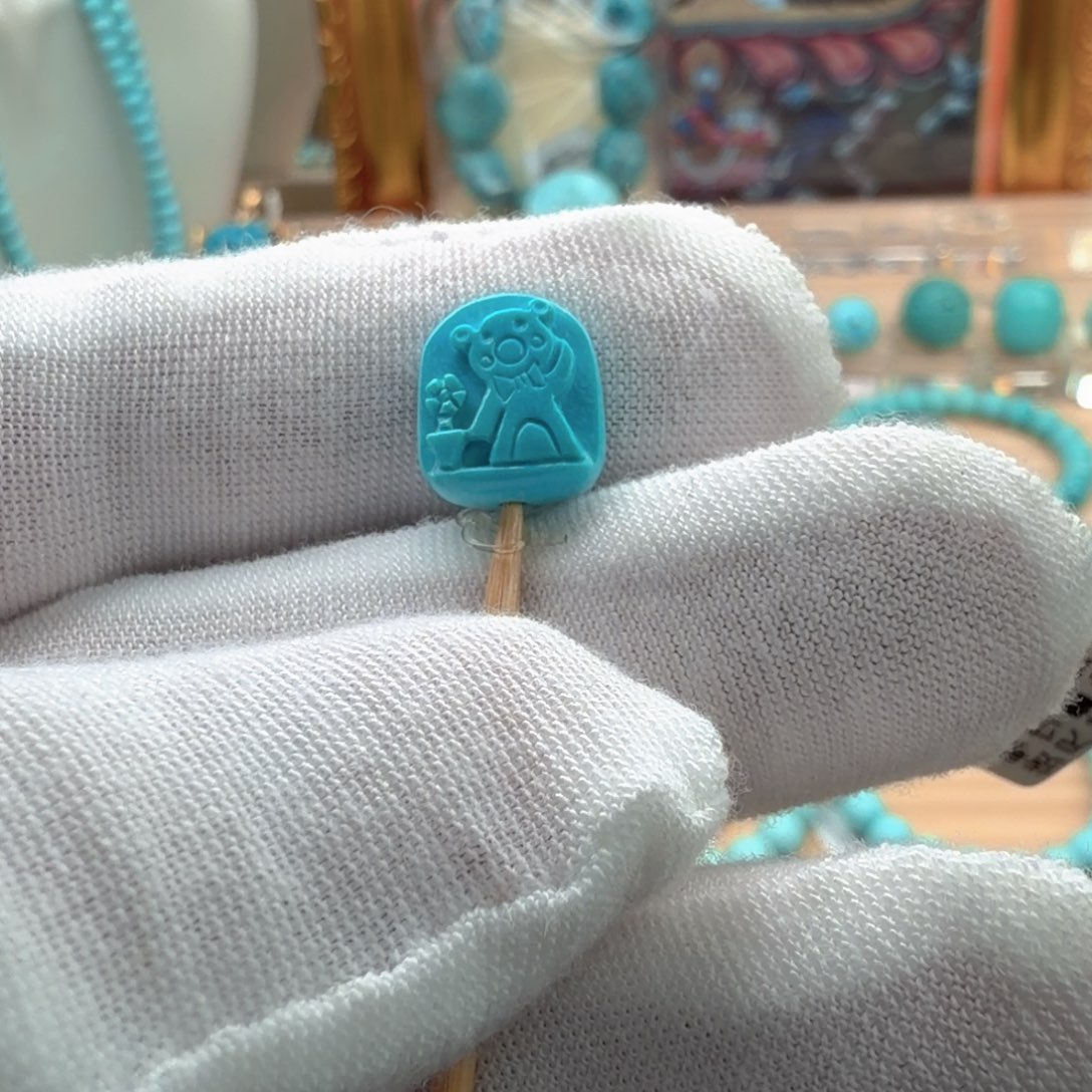 绿松石未镶嵌珠宝奇石