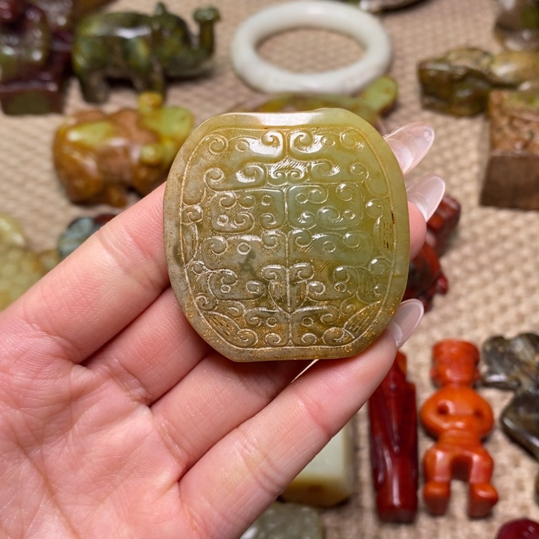 白玉菩提吊坠白玉菩提白玉菩提摆件