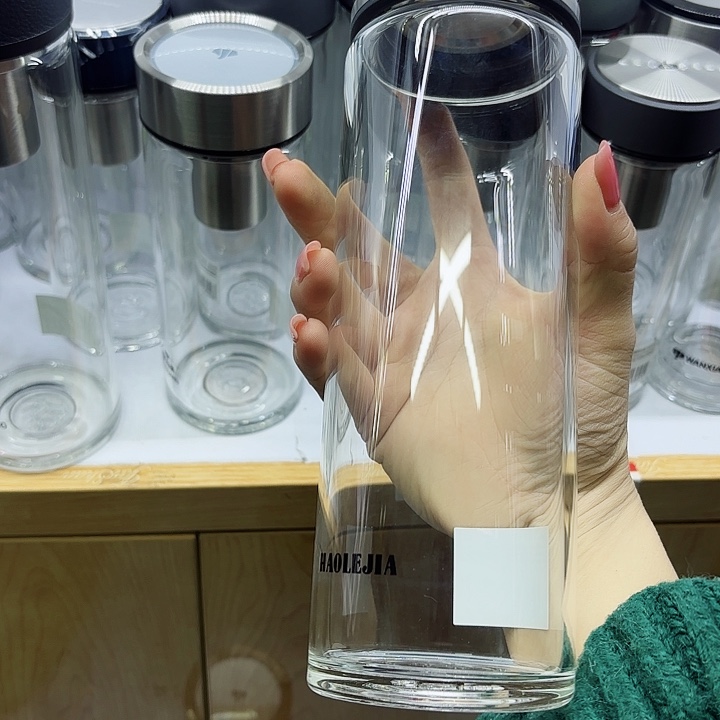 万象品牌好乐家单层玻璃杯没有网U40S