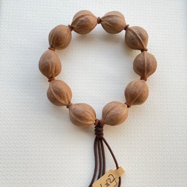 QY千懿梅林老树铁核21/27原起原生态铁核素串