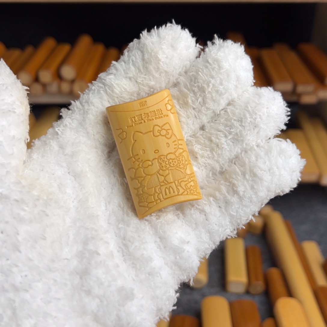 F****黄皮红豆派厚皮满密可爱压手