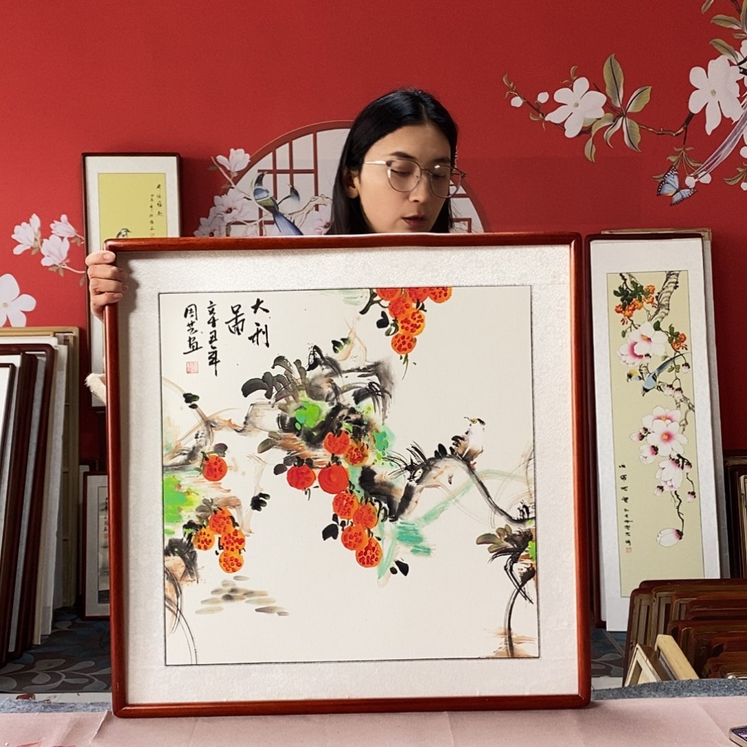 国画手写手绘62✖️62国画作品