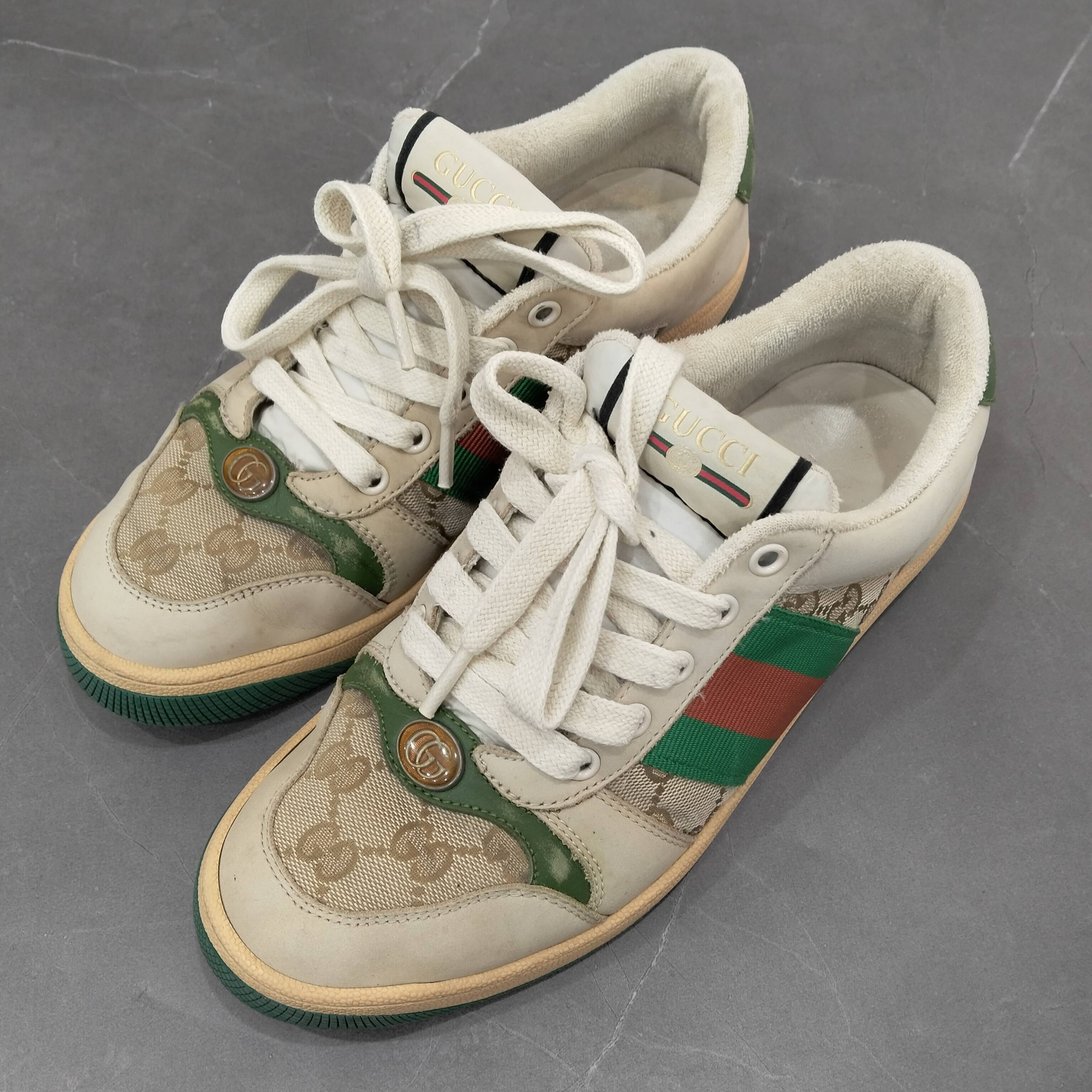 90新 GUCCI/古驰 GUCCI古驰   小脏鞋  38.5码/6537