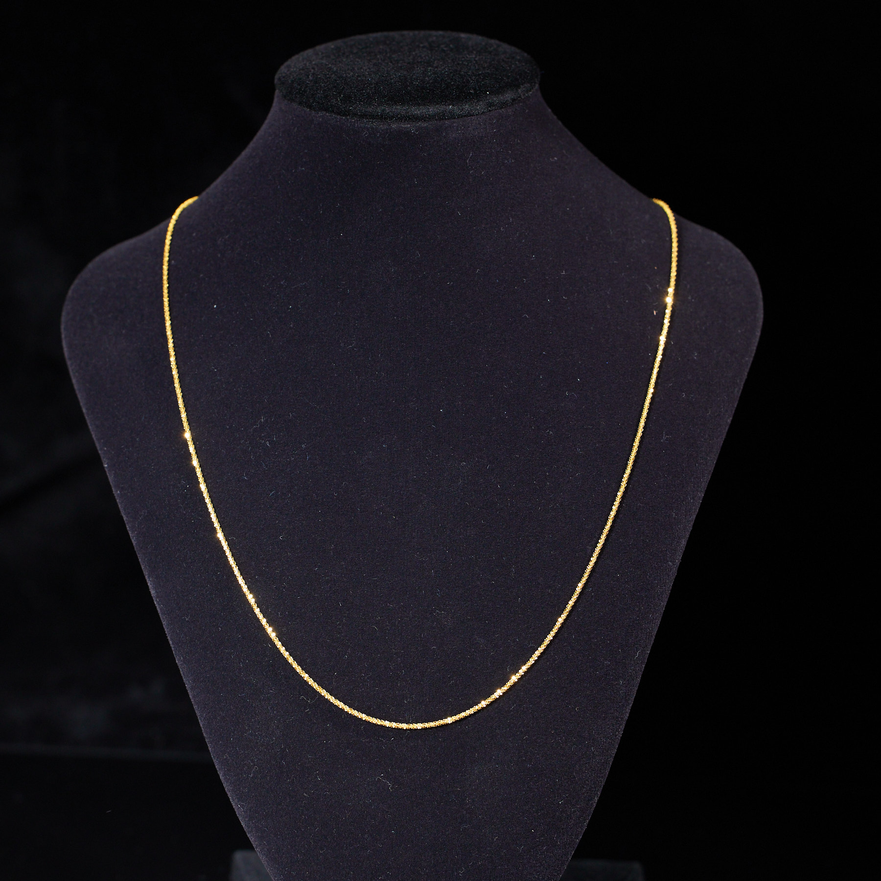 【歪歪】满天星*爆闪项链*18K金镶嵌（50cm）N6788