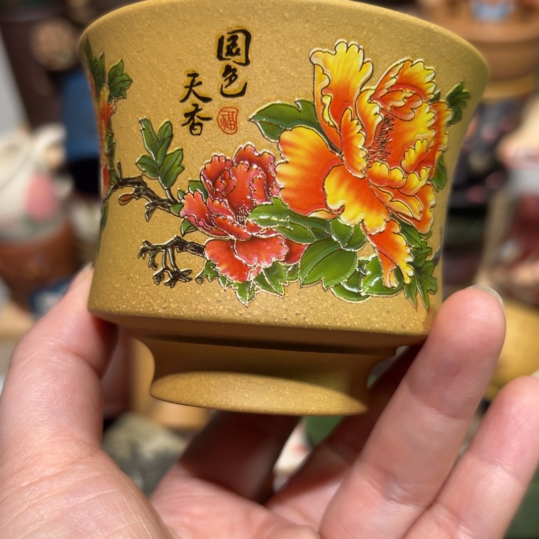 茶杯紫砂宜兴紫砂主人杯