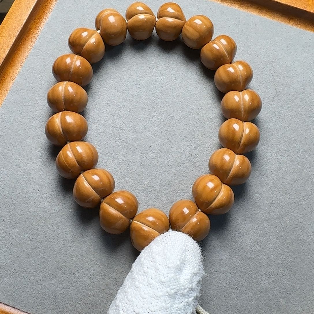 猴头核桃手串大尺寸屁桃17