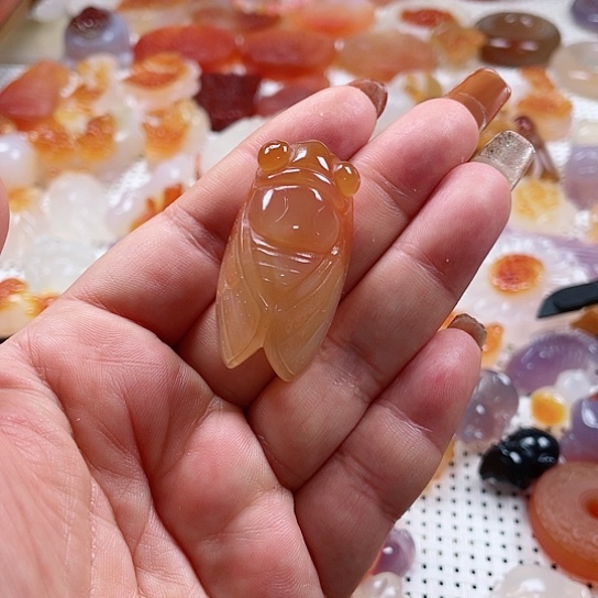 玛瑙/玉髓吊坠(赠链)未镶嵌?***?