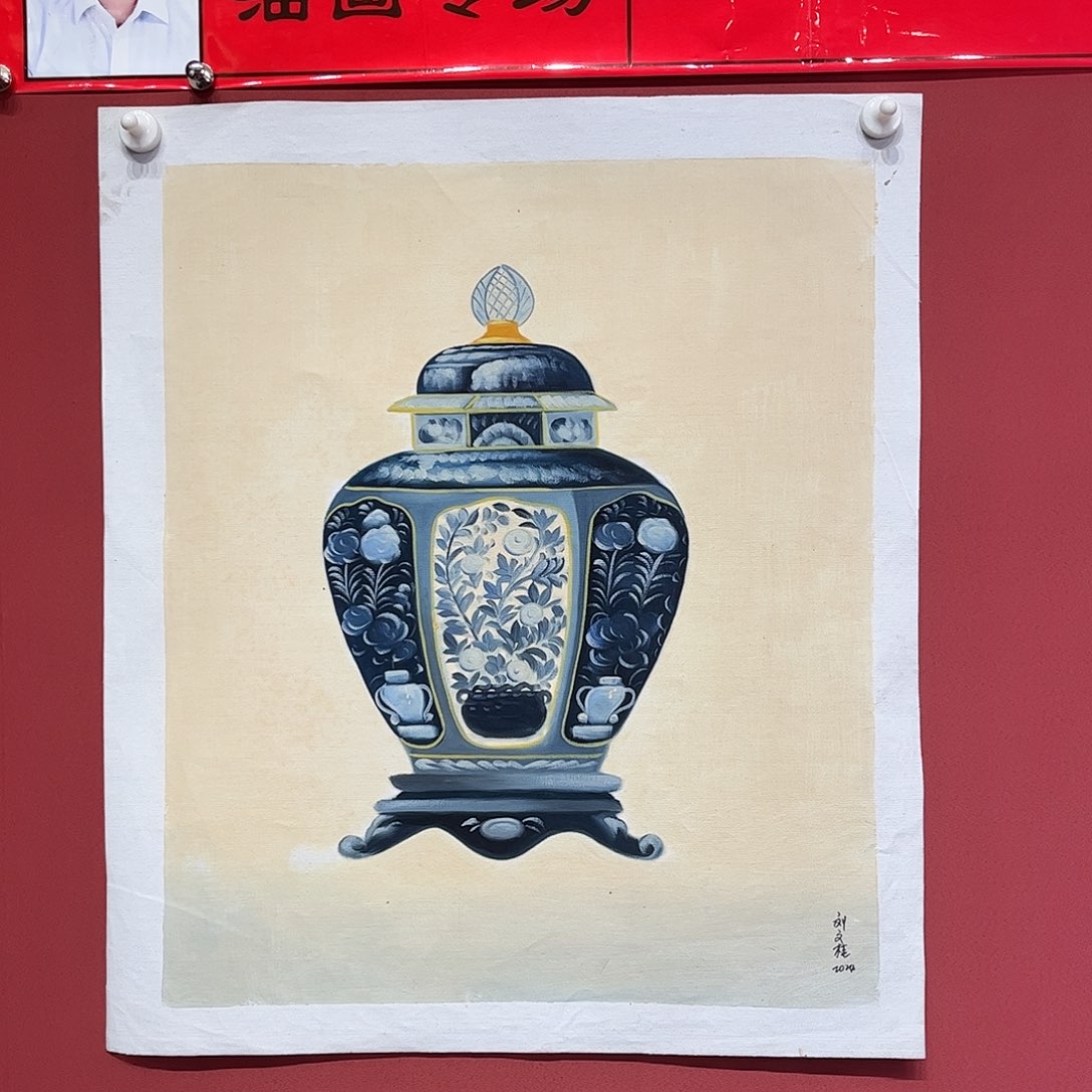 油画刘文桂油画作品