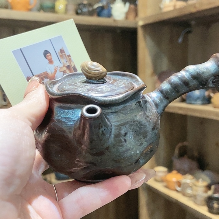柴烧老岩泥高端茶器