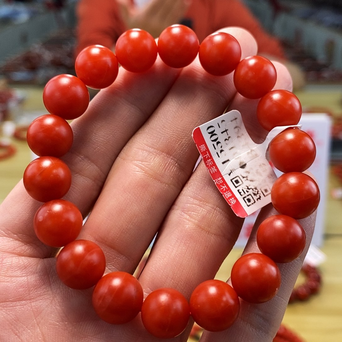 南红玛瑙11mm  多样性发一未镶嵌