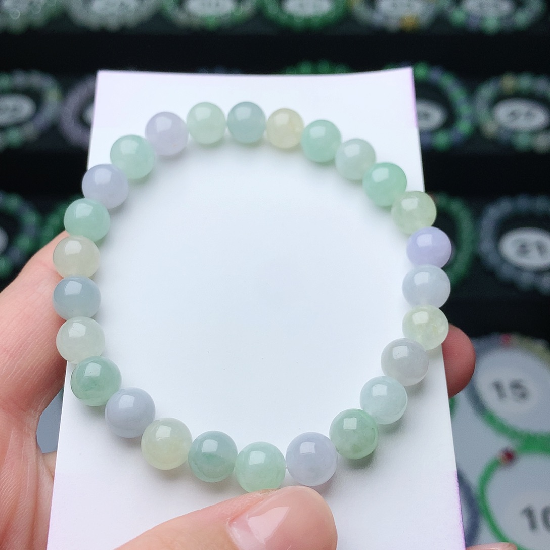 未镶嵌手链翡翠翡翠