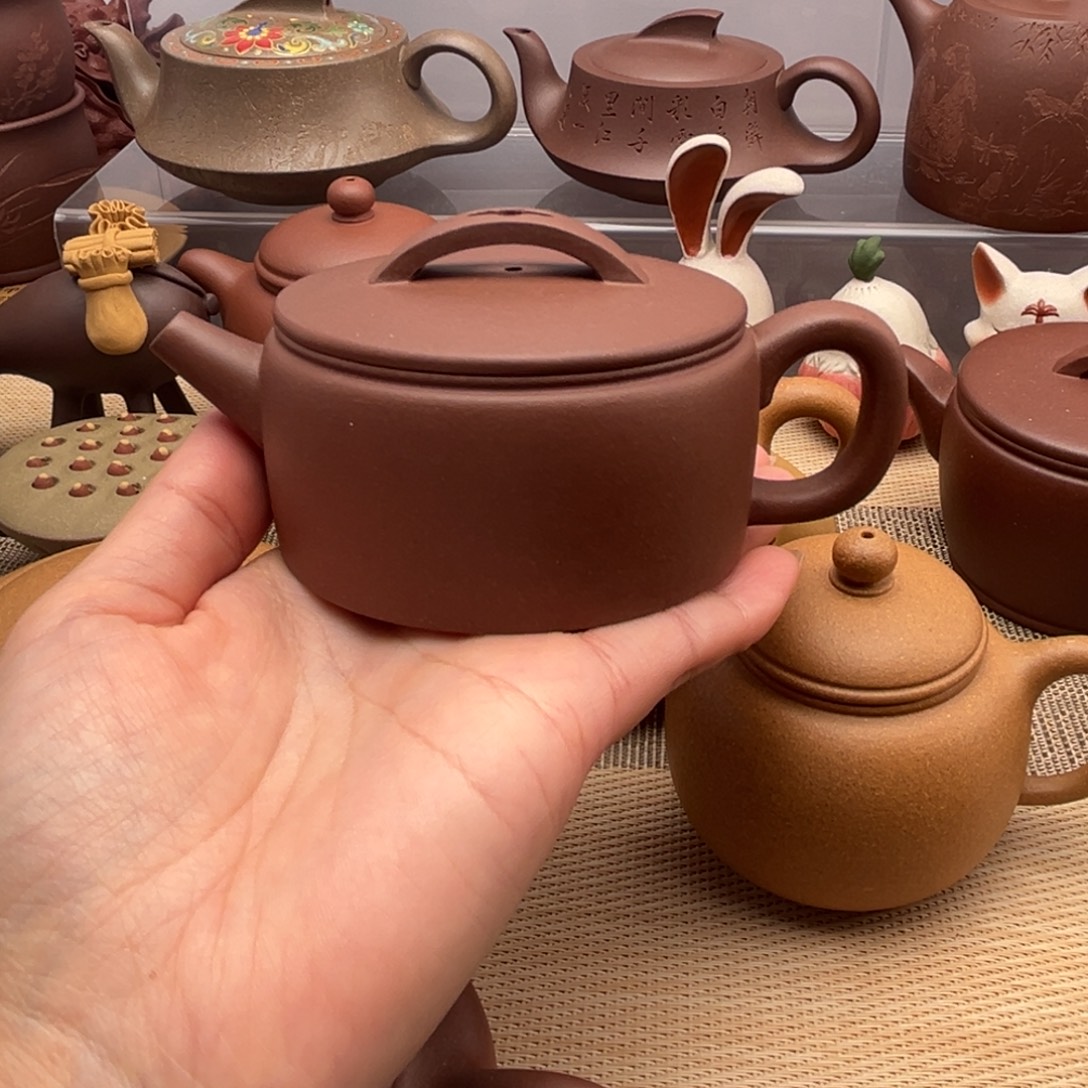 冯***调茶壶紫砂底槽清汉瓦瑕