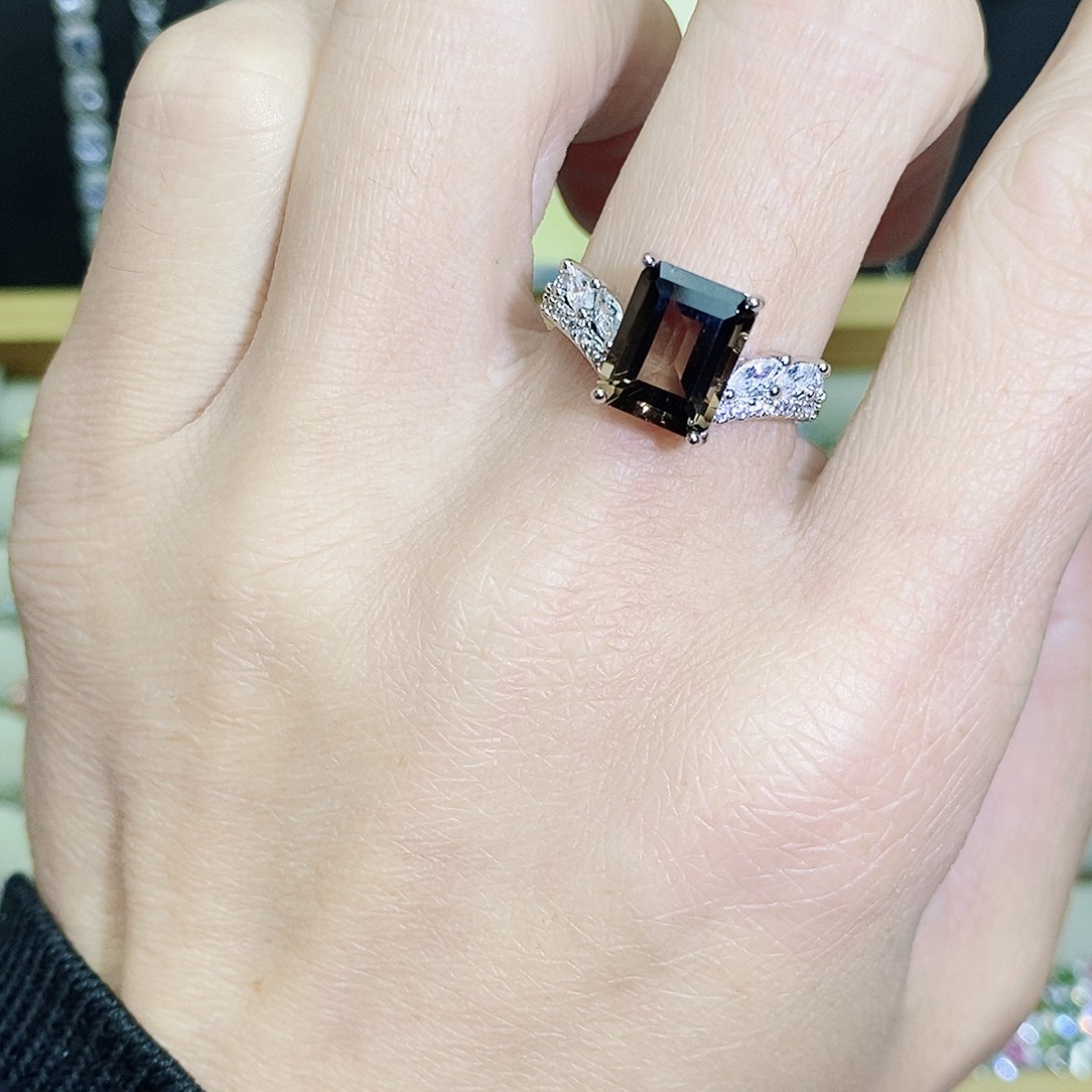 未镶嵌戒指水晶889