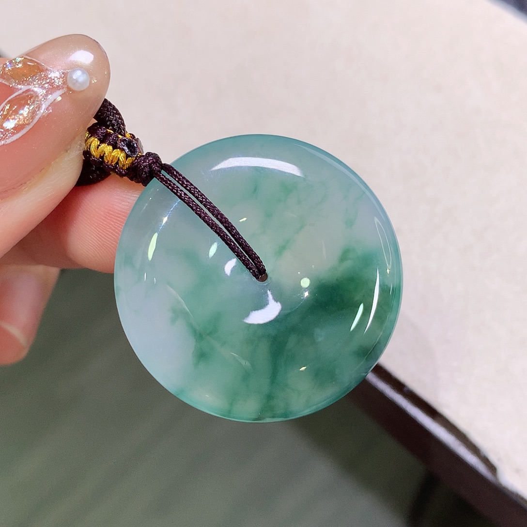 翡翠未镶嵌颈饰31-5.8