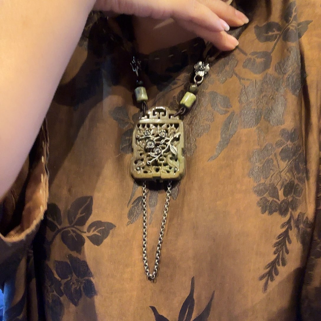 翡翠未镶嵌颈饰原创