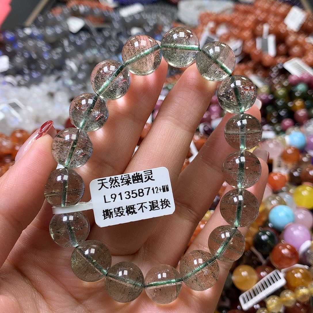 水晶手链未镶嵌，